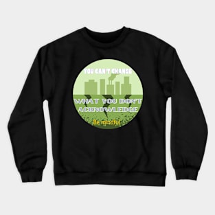 City pollution Crewneck Sweatshirt